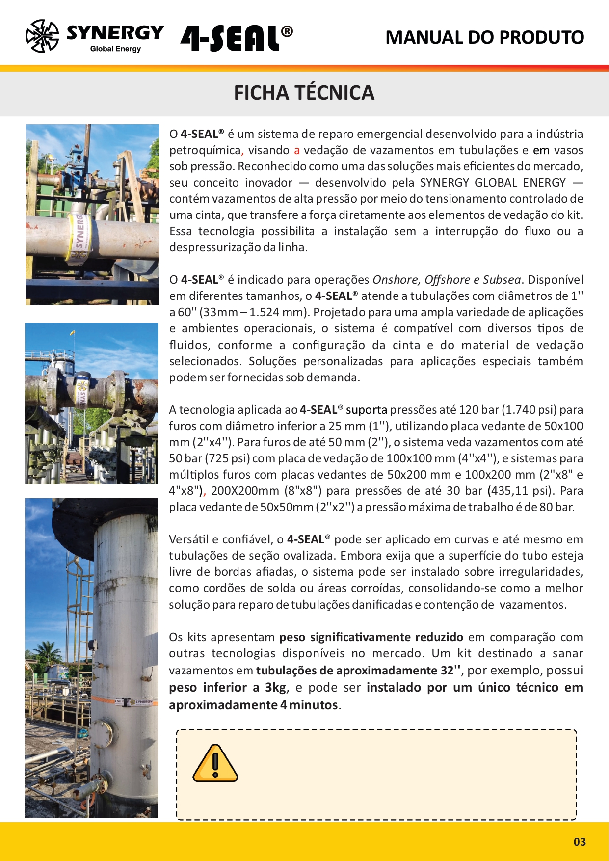 Manual 4Seal Repairkit página 3